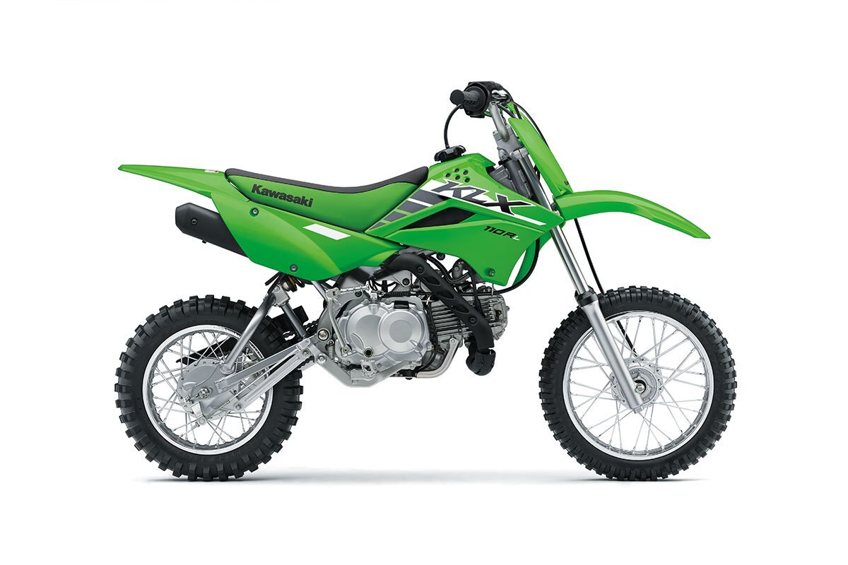 2025 Kawasaki KLX110R L Lime Green