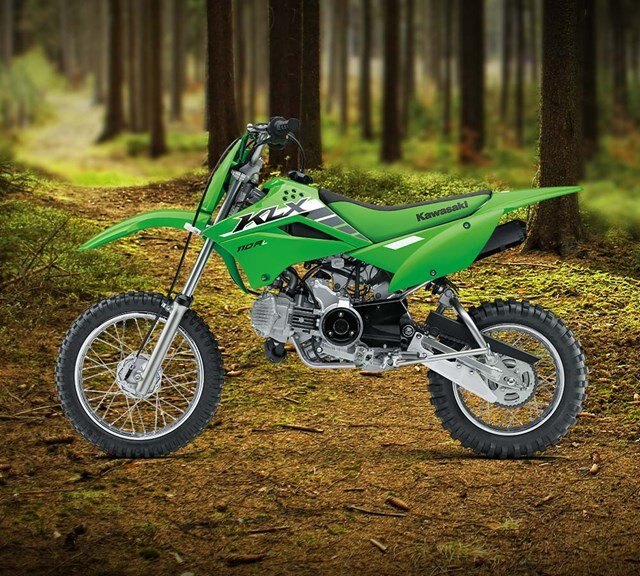 2025 Kawasaki KLX110R L Lime Green