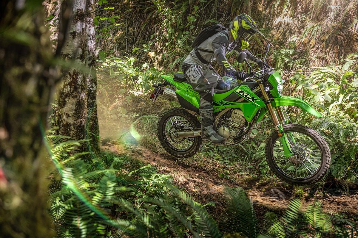 2025 Kawasaki KLX300 Lime Green