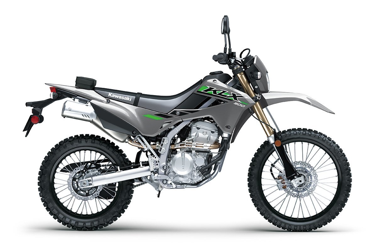 2025 Kawasaki KLX300 Battle Gray