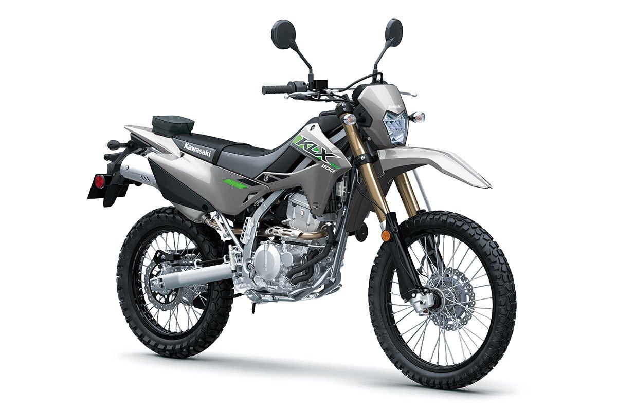 2025 Kawasaki KLX300 Battle Gray