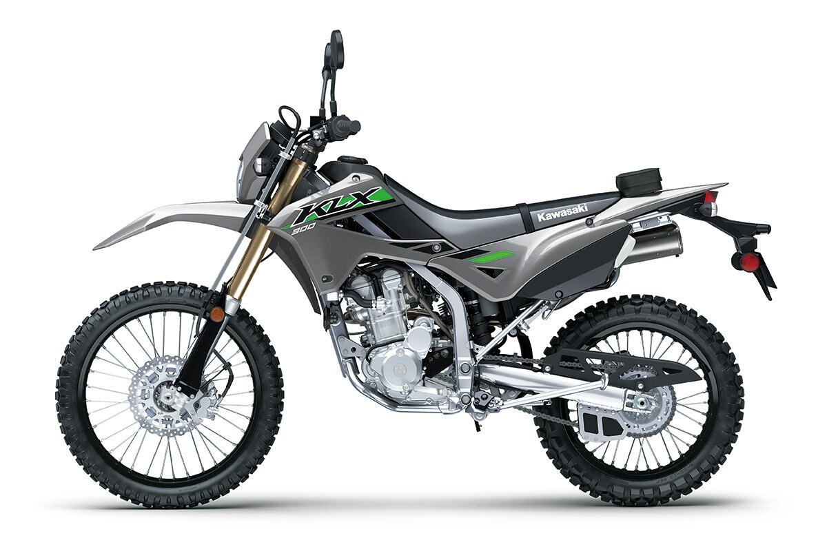 2025 Kawasaki KLX300 Battle Gray