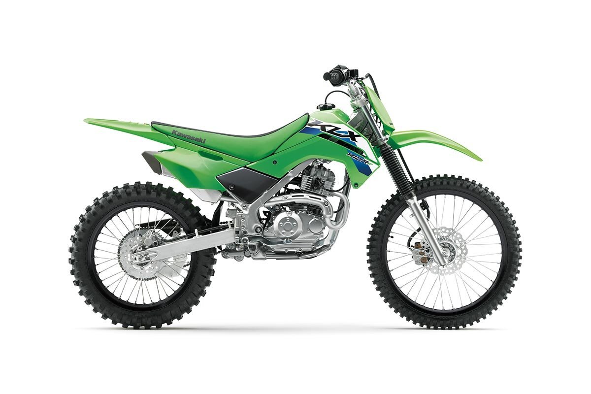 2027 Kawasaki KLX140R F Lime Green