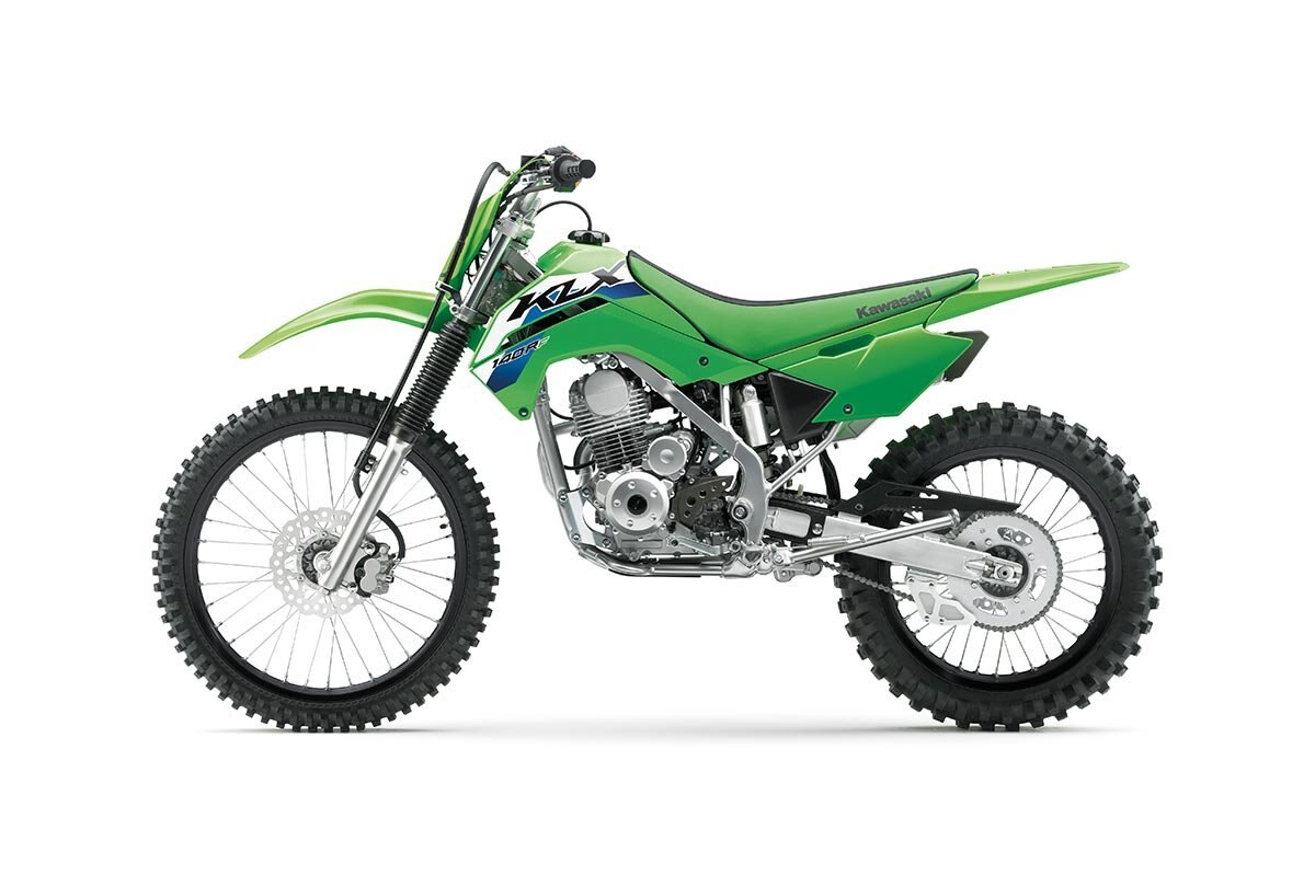 2027 Kawasaki KLX140R F Lime Green