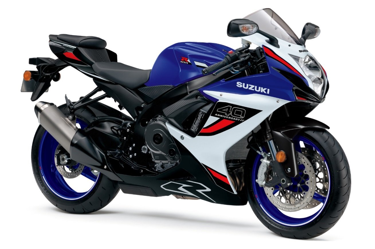 2026 Suzuki GSX R600 Pearl Vigor Blue / Pearl Tech White