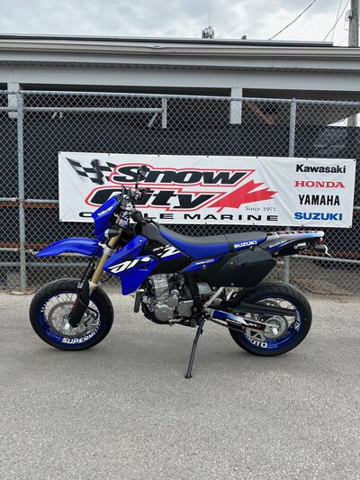 2024 Suzuki DR-Z400SM Grand Blue