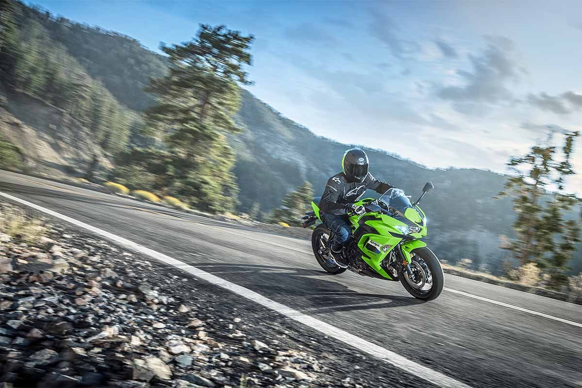 2026 Kawasaki NINJA 650 Lime Green