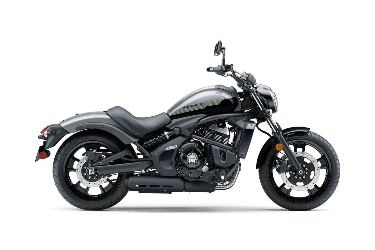 2026 Kawasaki VULCAN S Metallic Graphite Gray / Metallic Spark Black