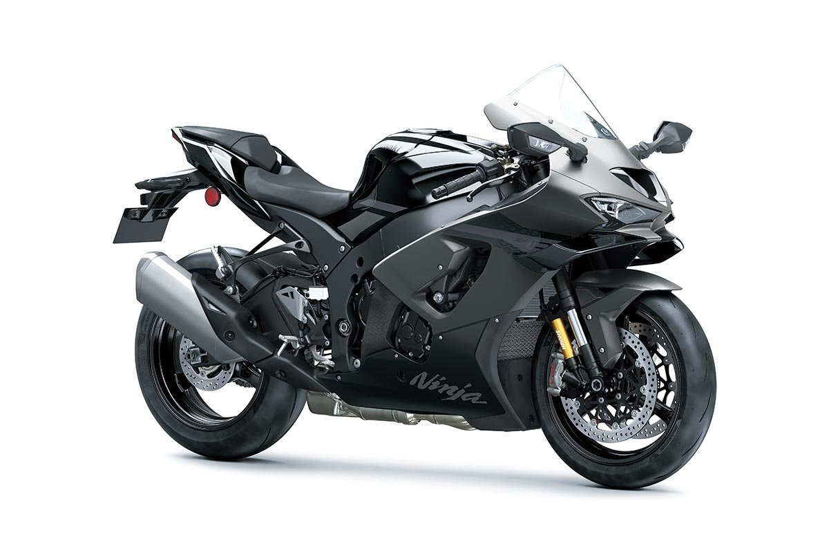 2026 Kawasaki NINJA ZX 10R Metallic Matte Graphenesteel Gray / Metallic Spark Black / Pearl Storm Gray
