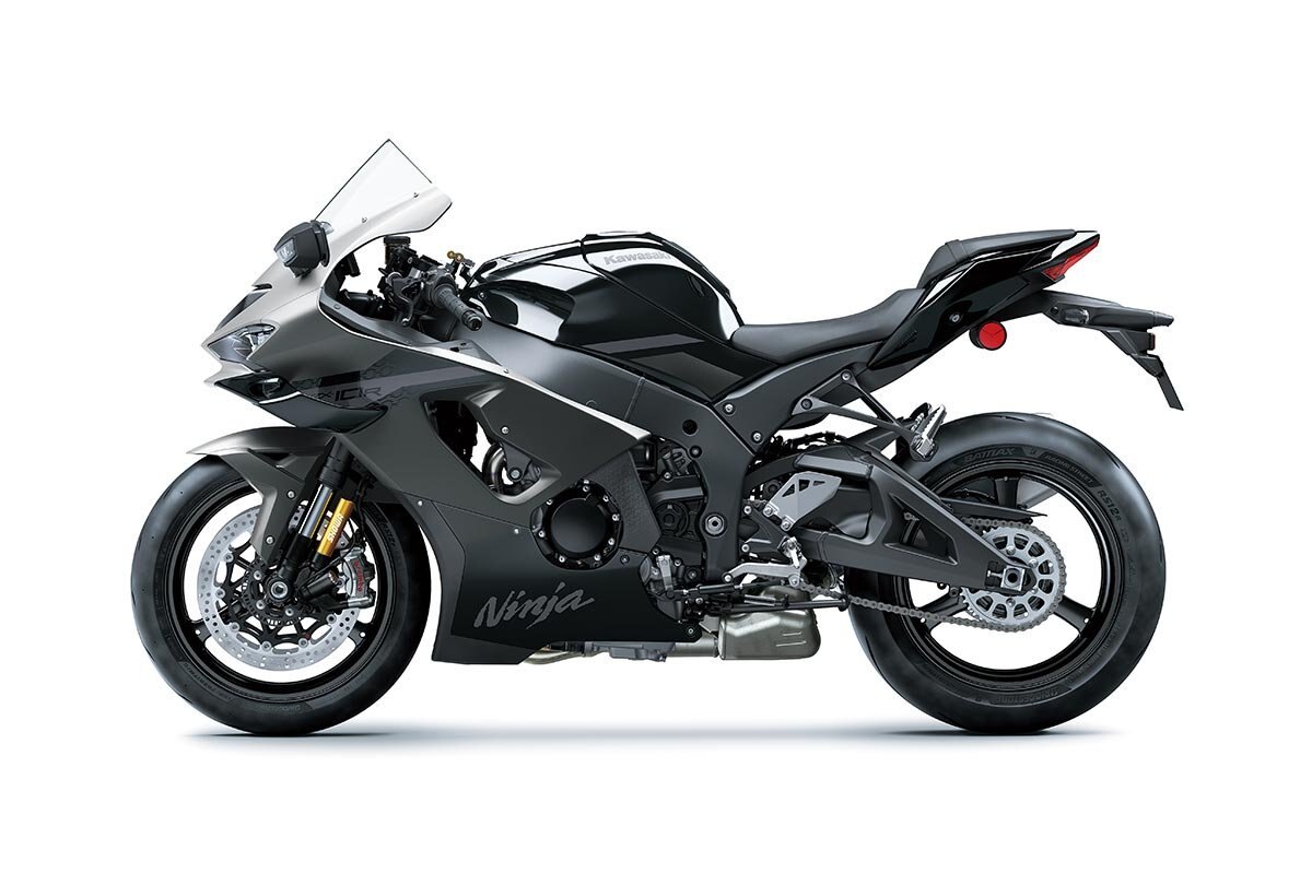 2026 Kawasaki NINJA ZX 10R Metallic Matte Graphenesteel Gray / Metallic Spark Black / Pearl Storm Gray