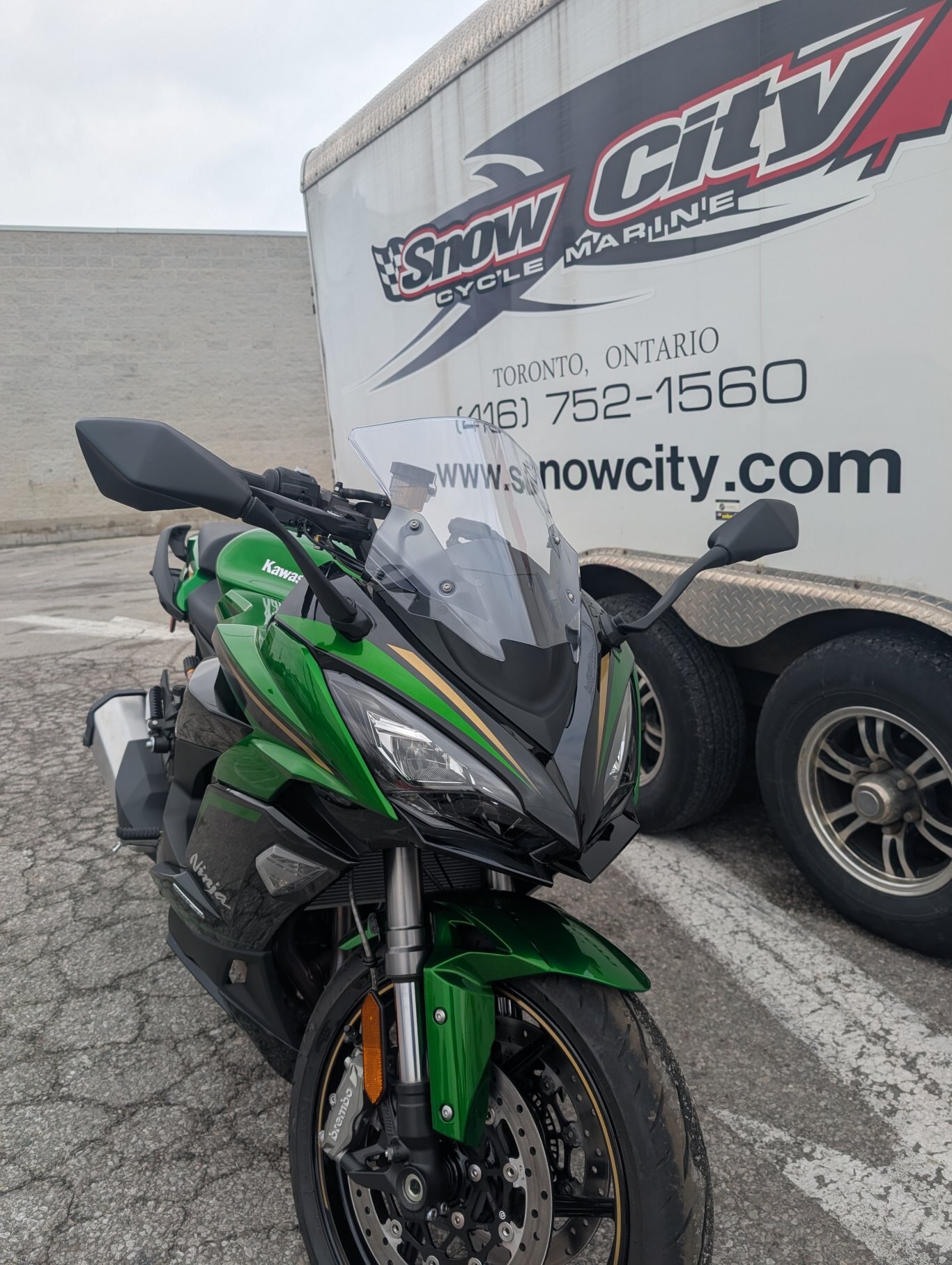 2025 Kawasaki NINJA 1100SX SE Emerald Blazed Green / Metallic Diablo Black