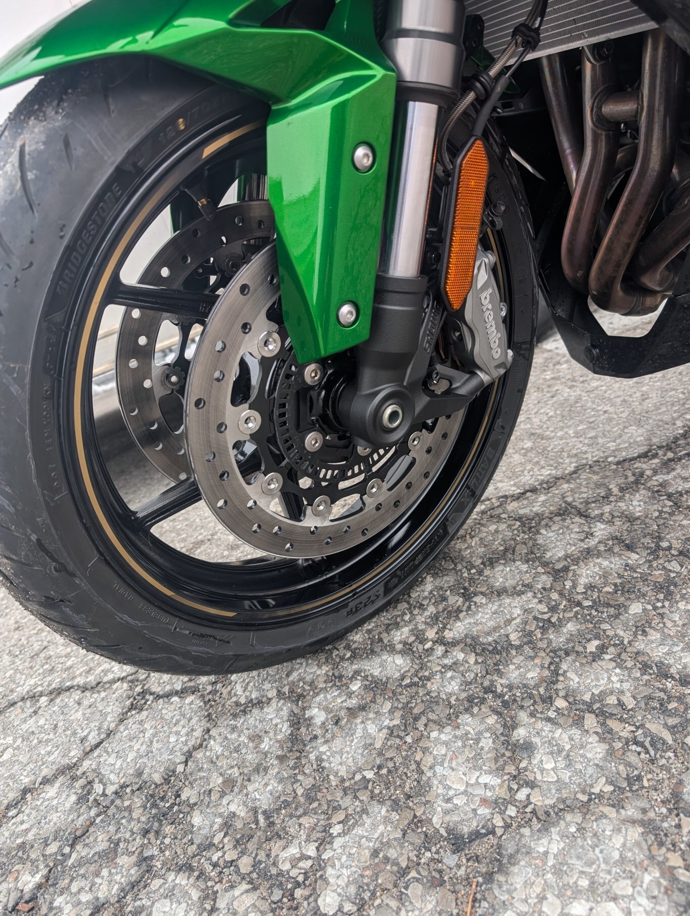 2025 Kawasaki NINJA 1100SX SE Emerald Blazed Green / Metallic Diablo Black