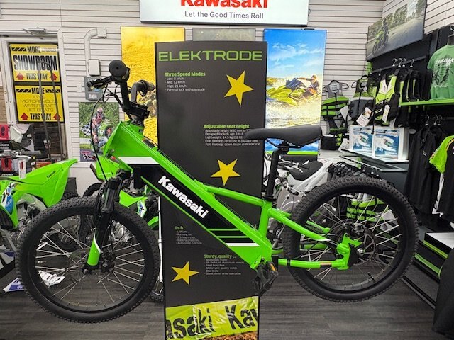 2025 Kawasaki ELEKTRODE 20 Lime Green