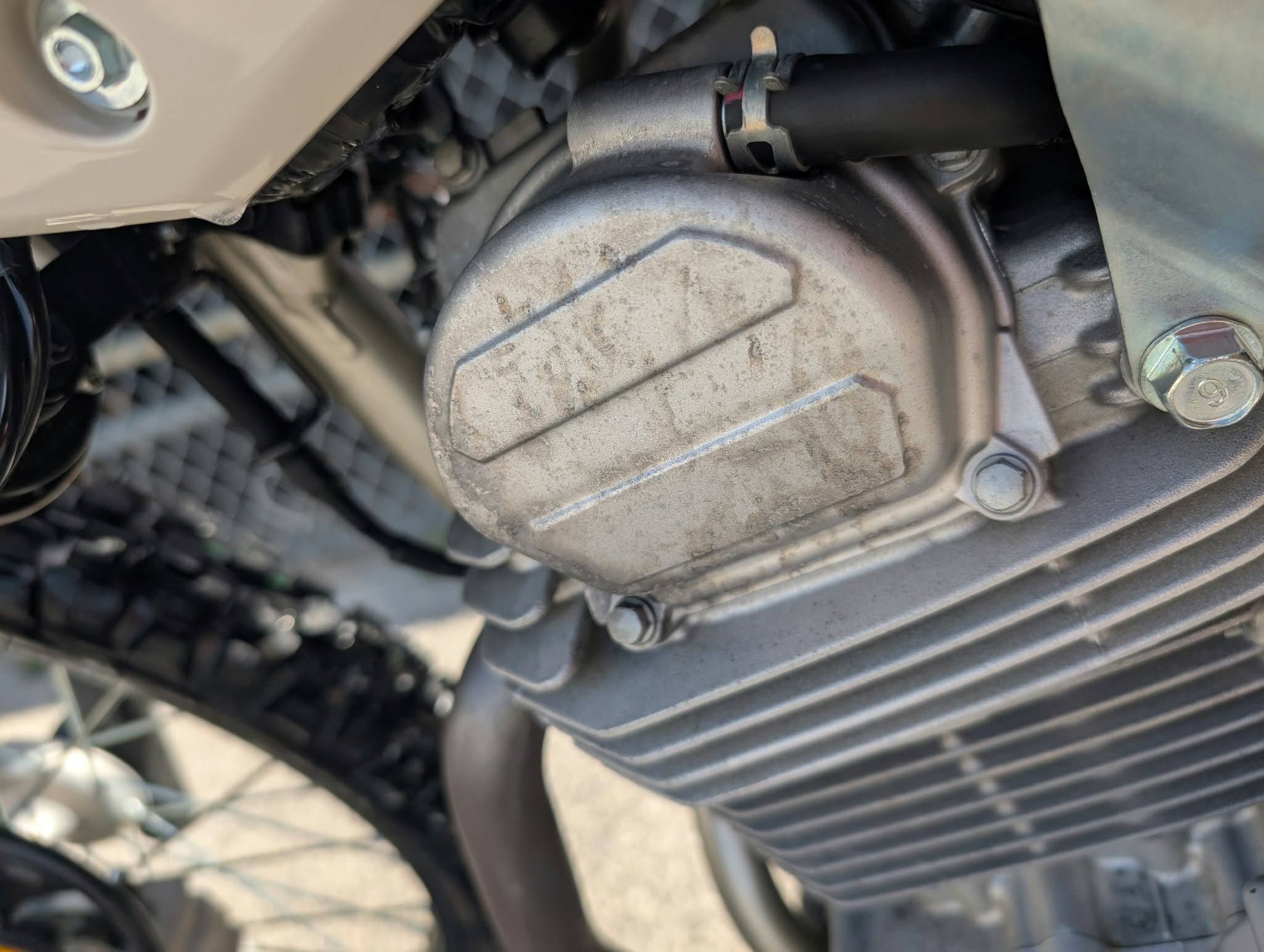 2026 Kawasaki KLX230 SHERPA S Whitish Beige