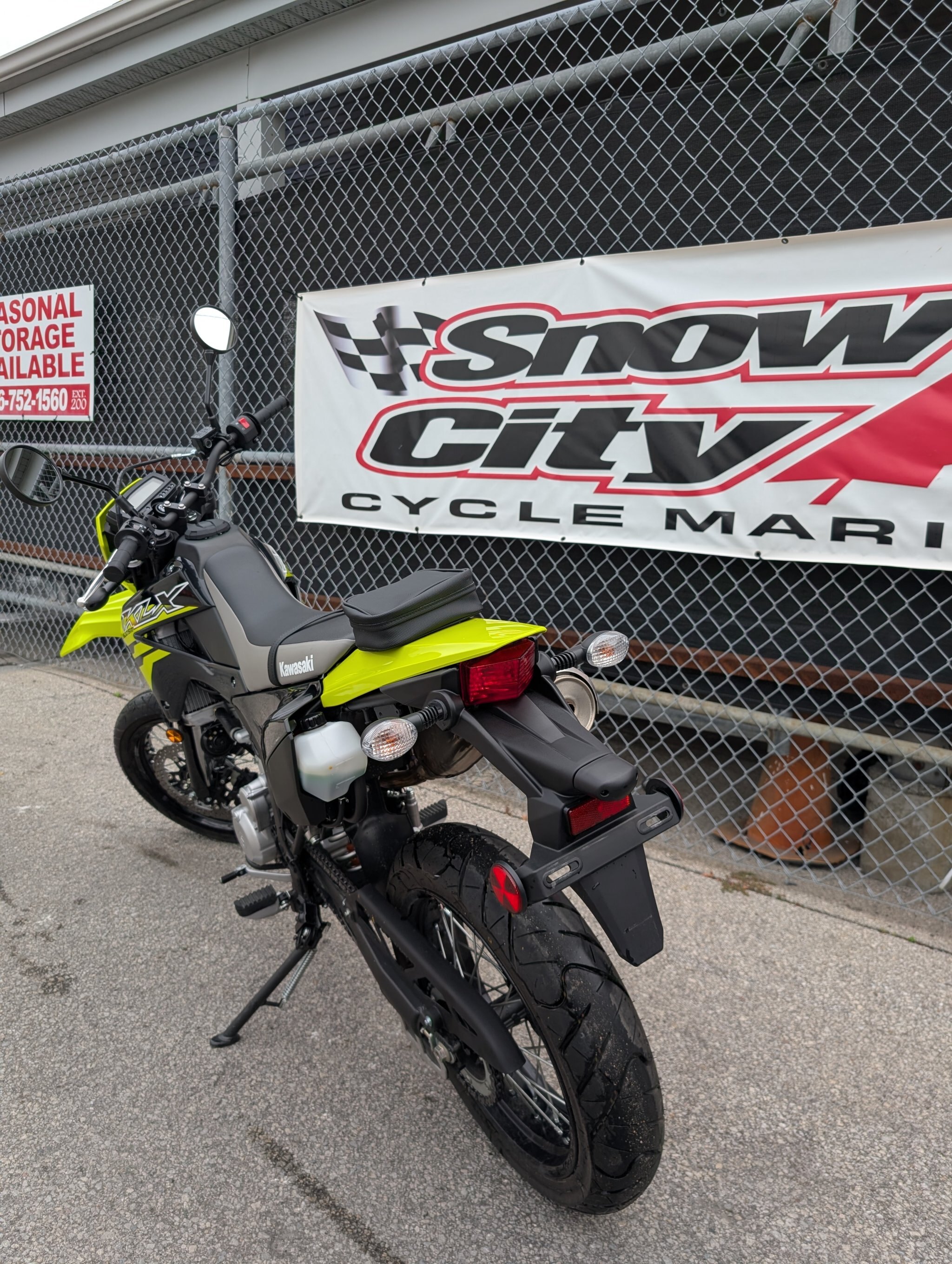 2026 Kawasaki KLX300SM Neon Green / Ebony