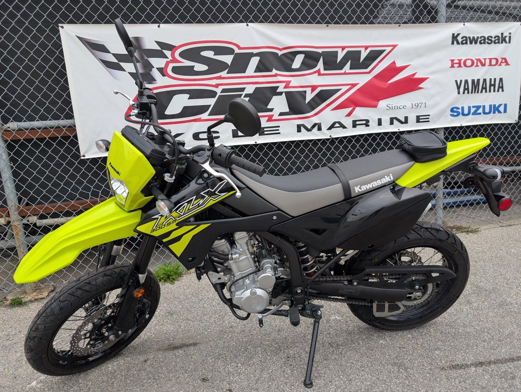 2026 Kawasaki KLX300SM Neon Green / Ebony