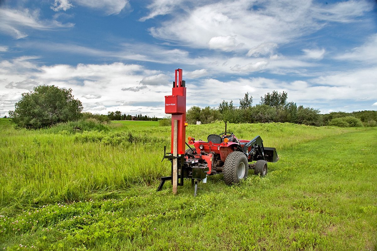 Farm king Post Driver Models 1450 and 2400