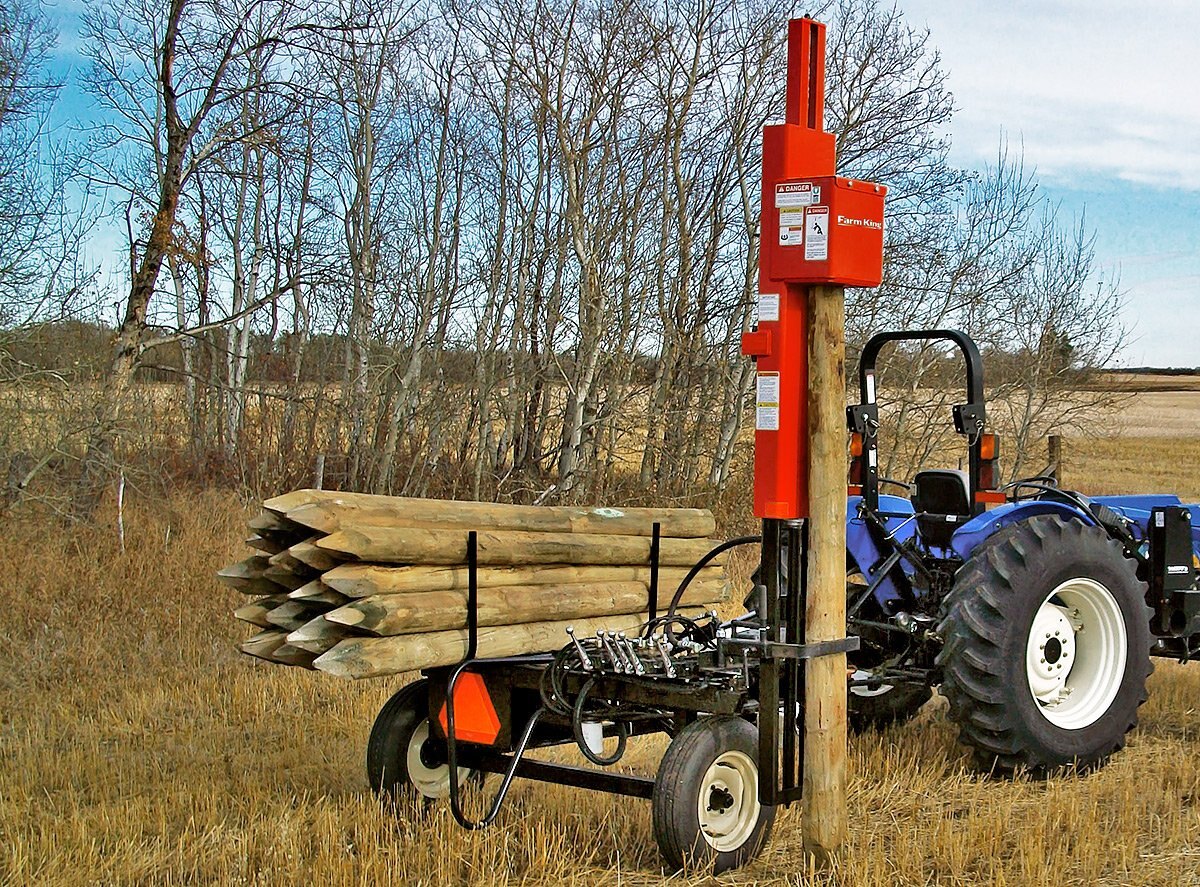 Farm king Post Driver Models 1450 and 2400