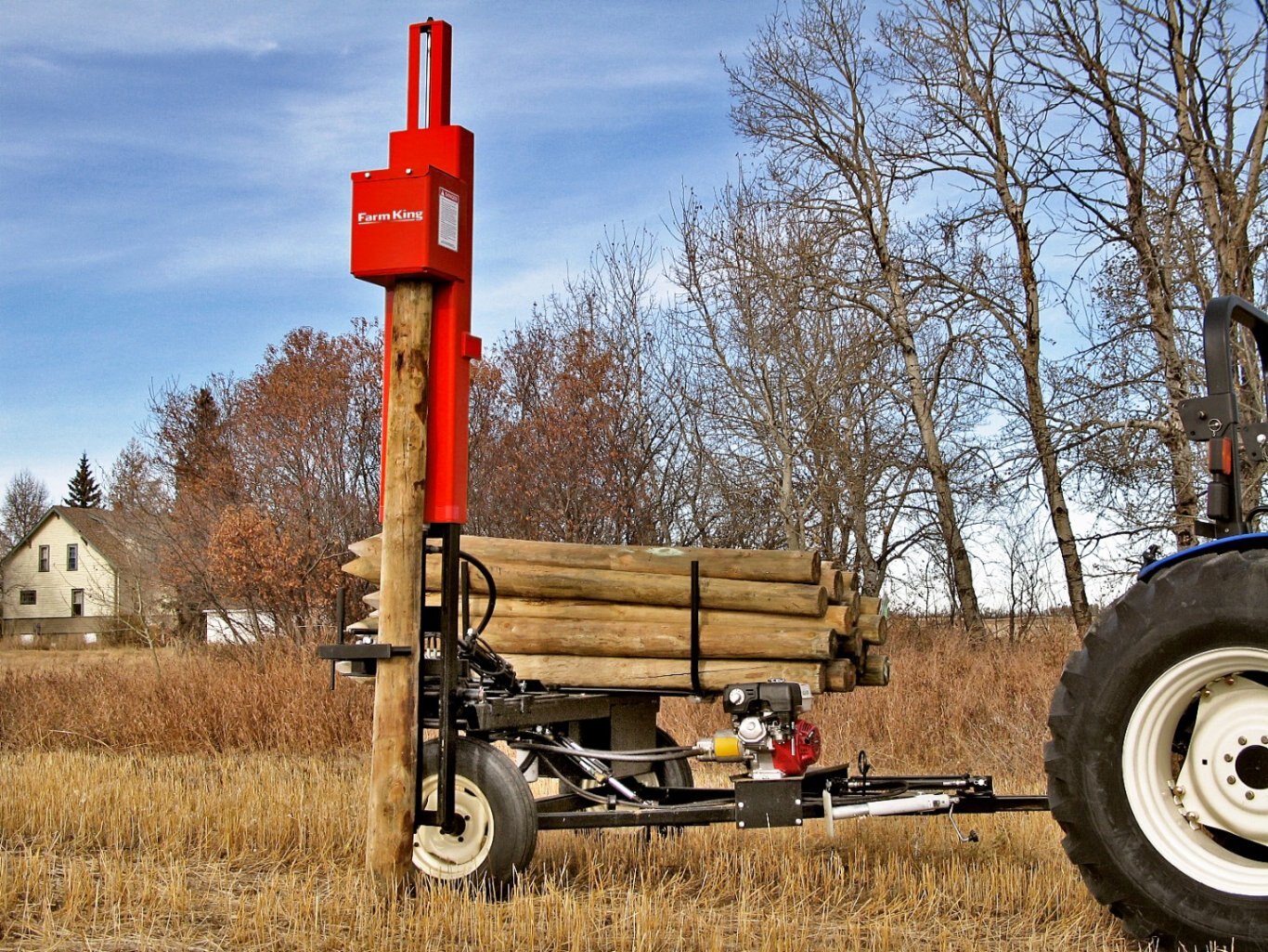 Farm king Post Driver Models 1450 and 2400