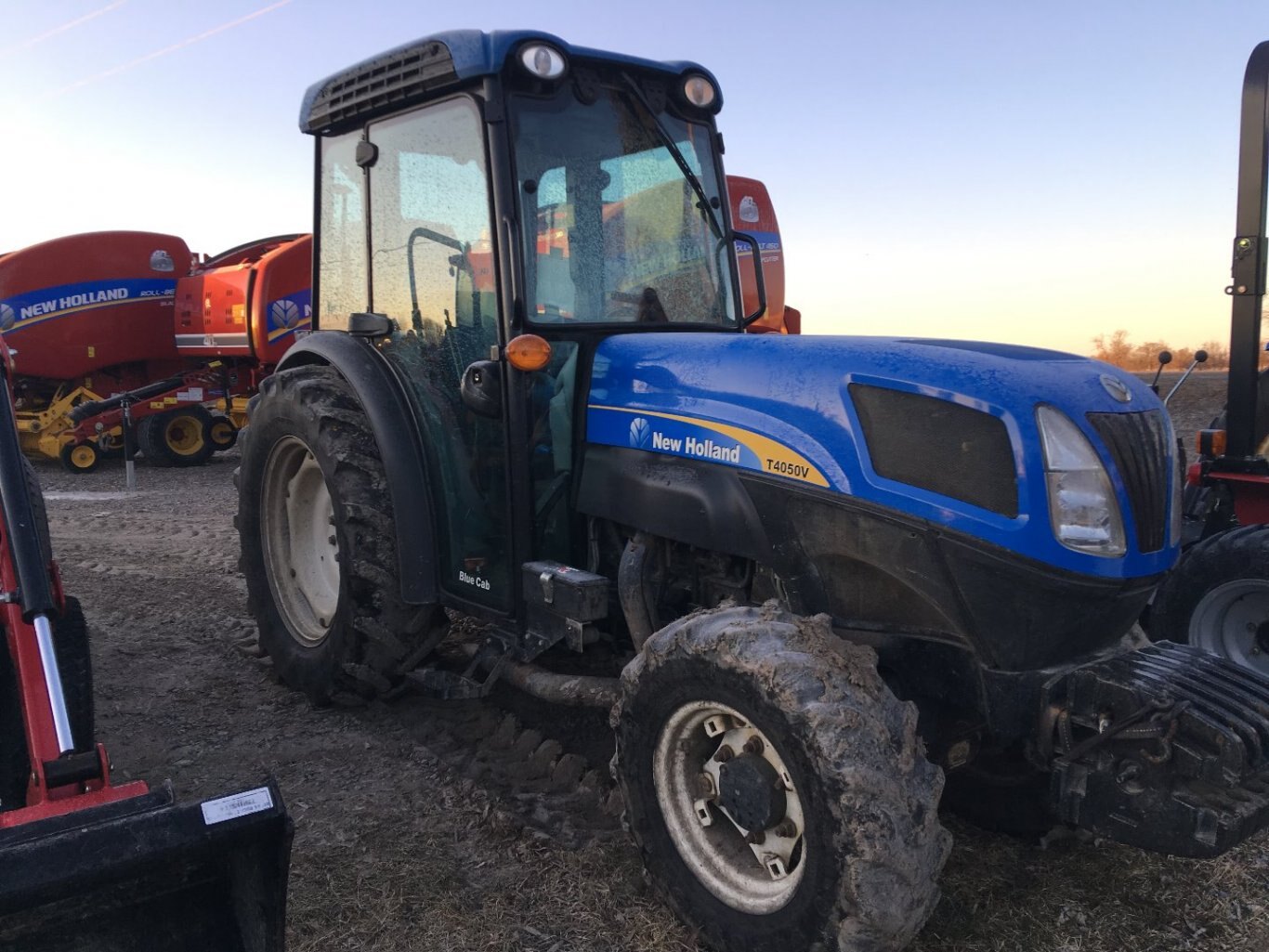 2011 New Holland T4050V Vineyard Tractor