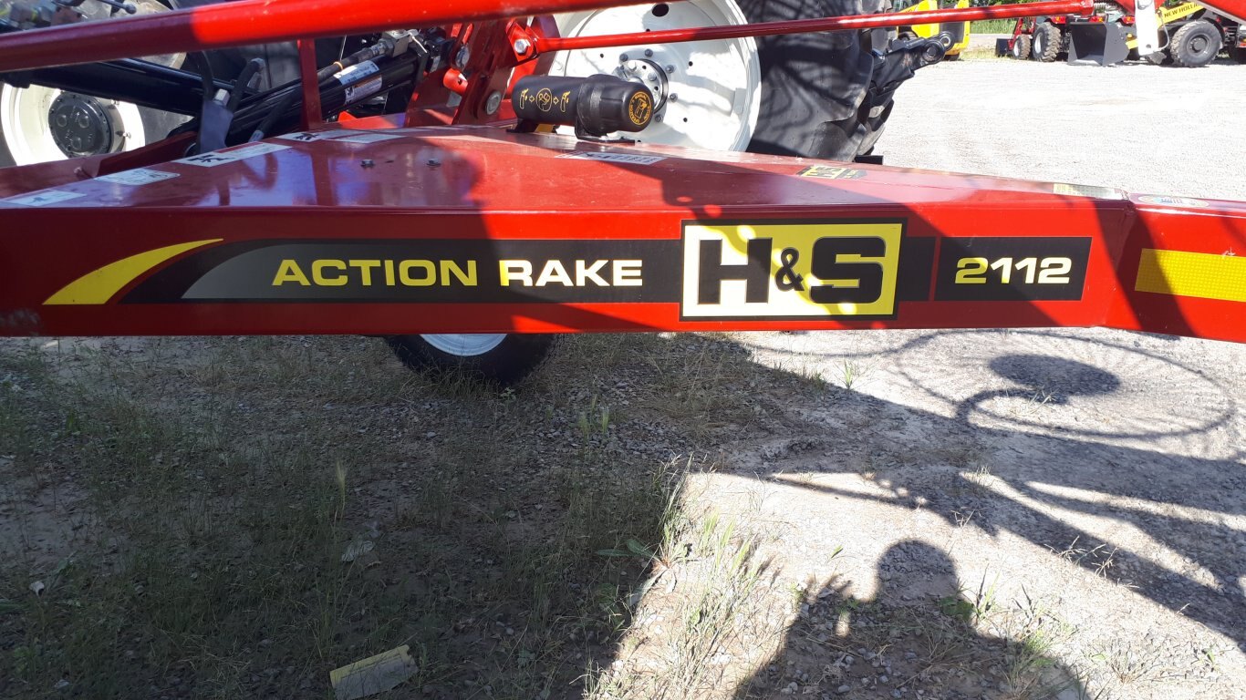 NEW H&S AR2112 wheel rake