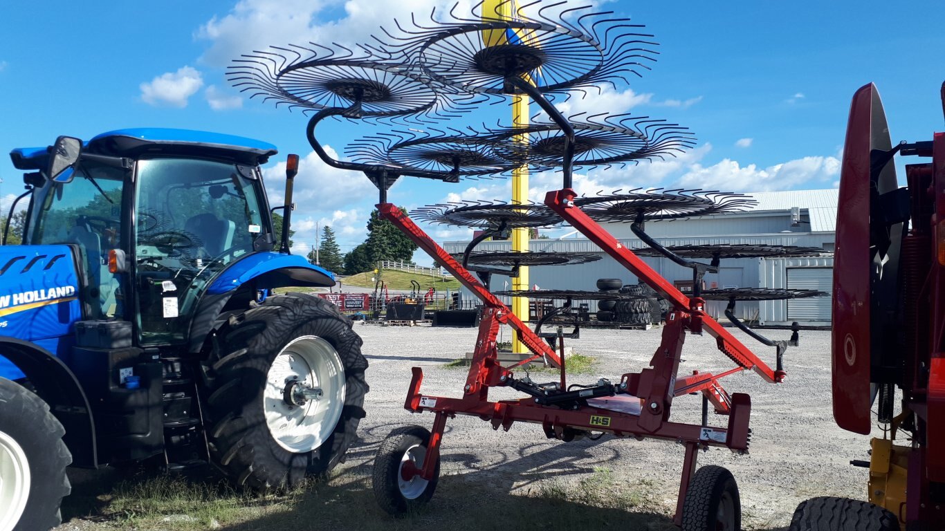 NEW H&S AR2112 wheel rake