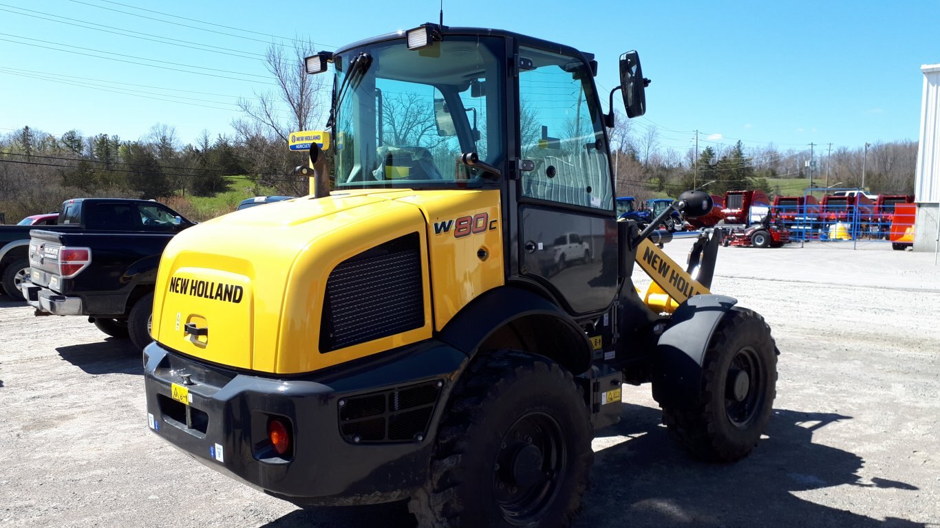 Demo/New New Holland W80C High Speed compact wheel loader