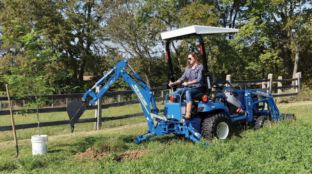 New Holland WORKMASTER™ 25S Sub Compact WORKMASTER™ 25S Open Air + 100LC LOADER