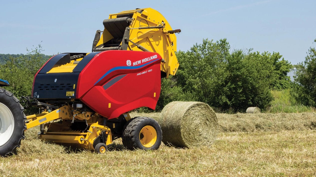 New Holland Pro Belt™ Round Balers Pro Belt™ 450 CropCutter®