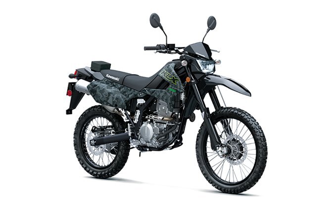 2023 Kawasaki KLX300 CYPHER CAMO GRAY