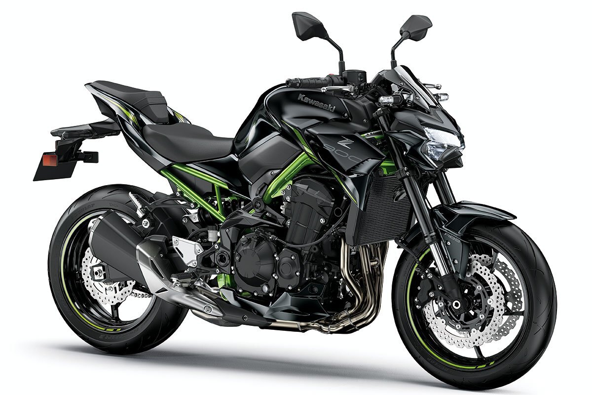 2023 Kawasaki Z900 EBONY / METALLIC MATTE GRAPHENE STEEL GRAY