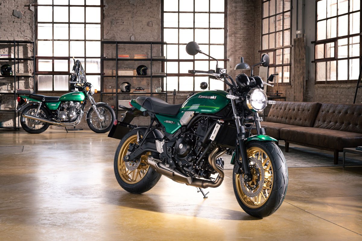 2023 Kawasaki Z650RS CANDY EMERALD GREEN