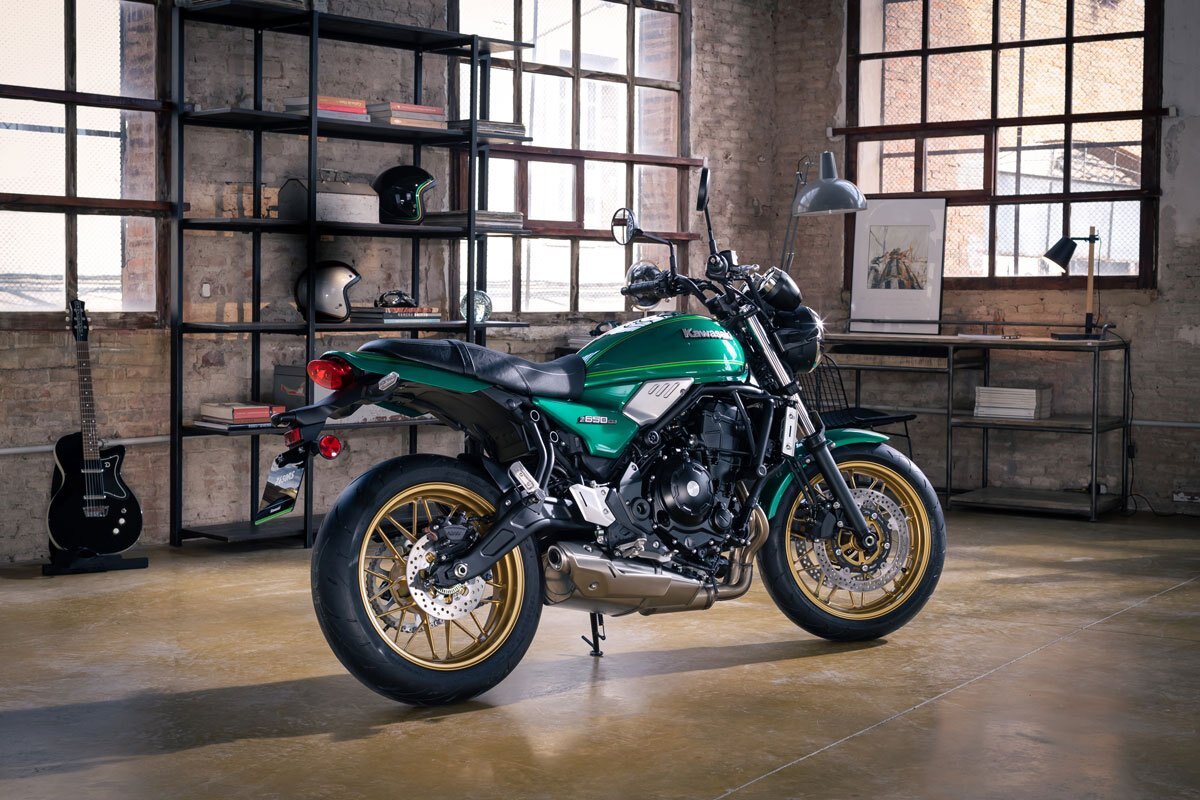 2023 Kawasaki Z650RS CANDY EMERALD GREEN