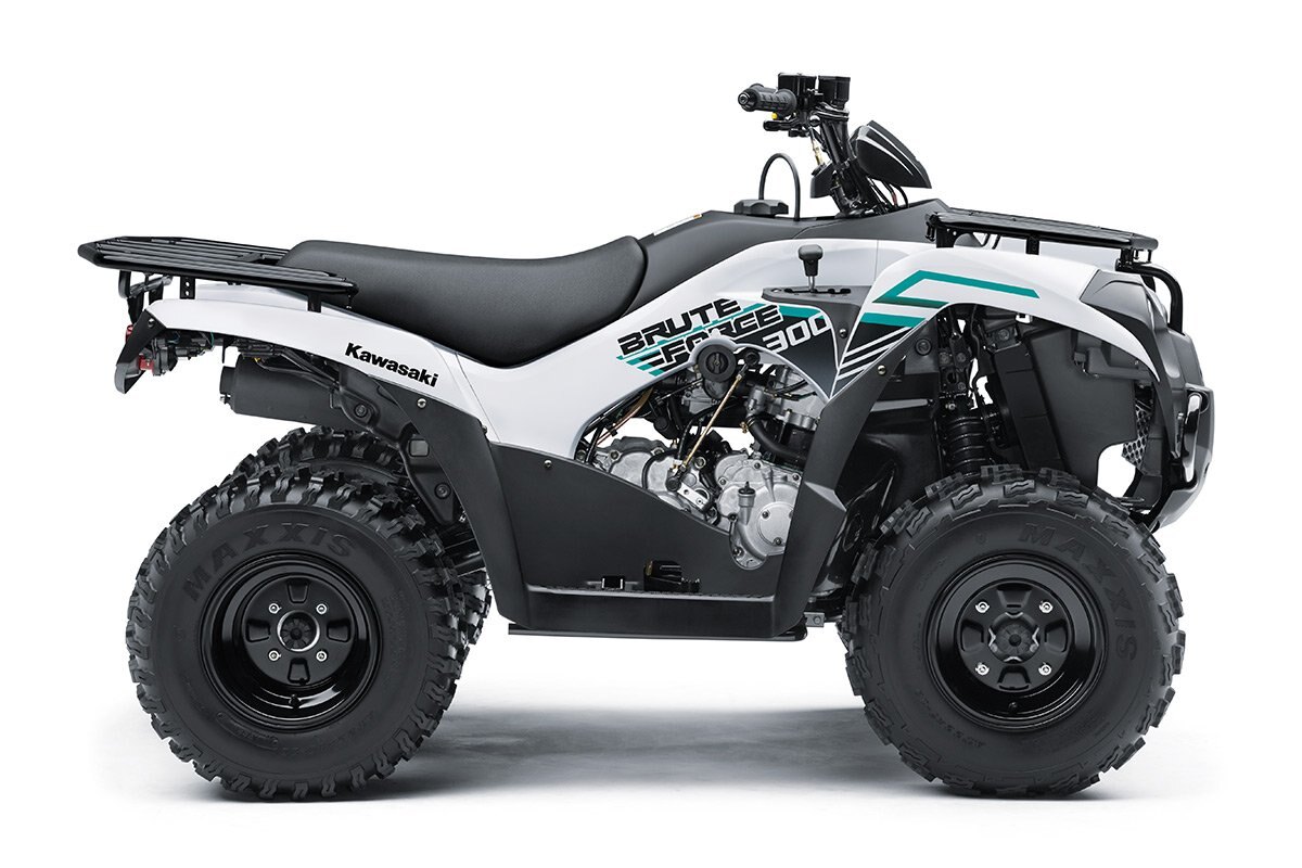 2023 Kawasaki BRUTE FORCE 300 BRIGHT WHITE