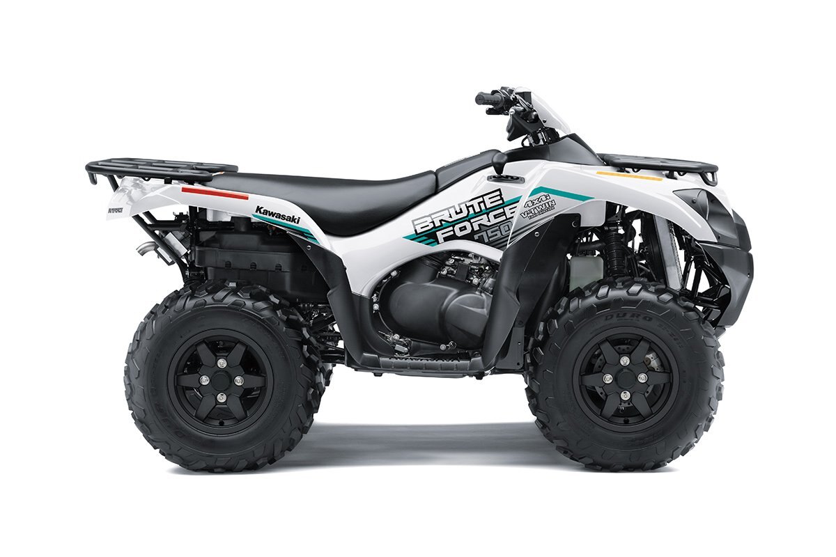 2023 Kawasaki BRUTE FORCE 750 4x4i EPS BRIGHT WHITE