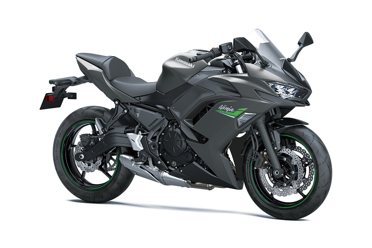 2023 Kawasaki NINJA 650 METALLIC MATTE GRAPHENE STEEL GRAY / EBONY