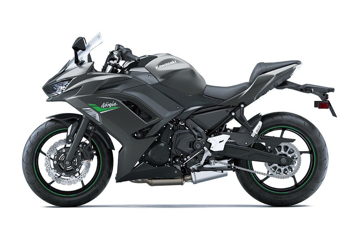 2023 Kawasaki NINJA 650 METALLIC MATTE GRAPHENE STEEL GRAY / EBONY