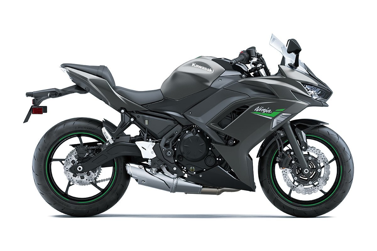 2023 Kawasaki NINJA 650 METALLIC MATTE GRAPHENE STEEL GRAY / EBONY