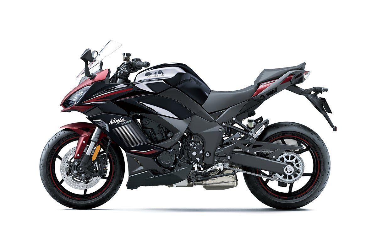 2023 Kawasaki NINJA 1000SX METALLIC MATTE SOVEREIGN RED / METALLIC DIABLO BLACK /METALLIC MATTE CARBON GRAY