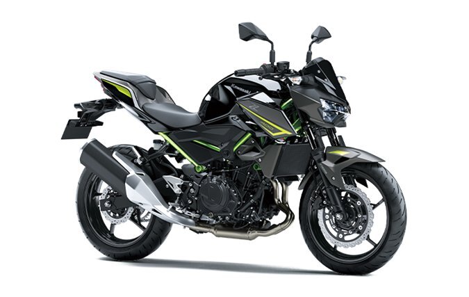 2023 Kawasaki  Z400 METALLIC SPARK BLACK / METALLIC MATTE GRAPHENE STEEL GRAY