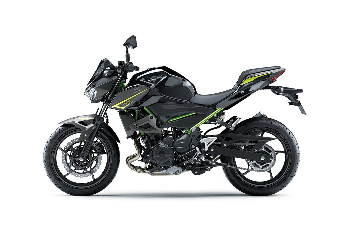 2023 Kawasaki Z400 METALLIC SPARK BLACK / METALLIC MATTE GRAPHENE STEEL GRAY