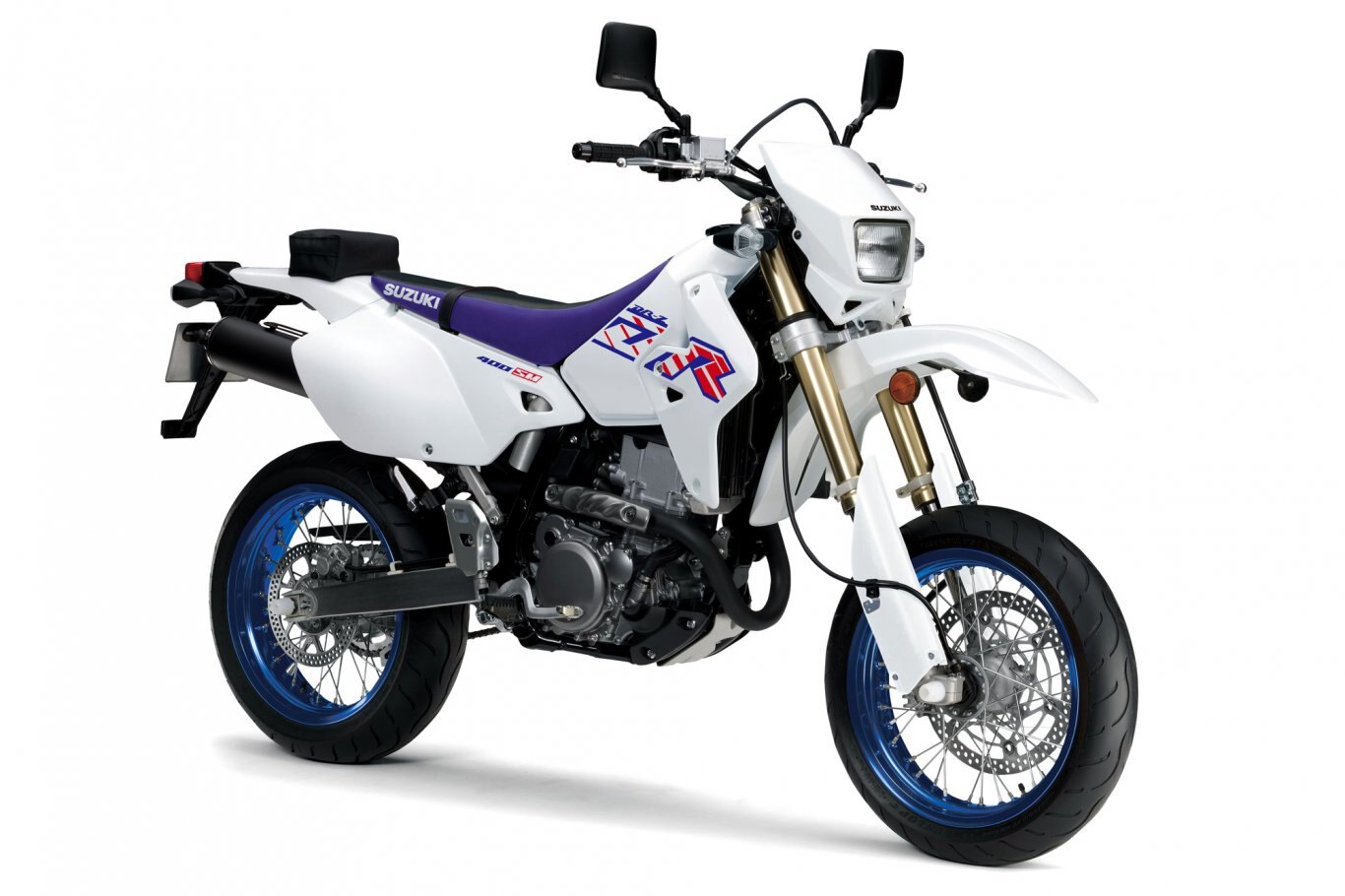 2023 Suzuki DR-Z400SM white