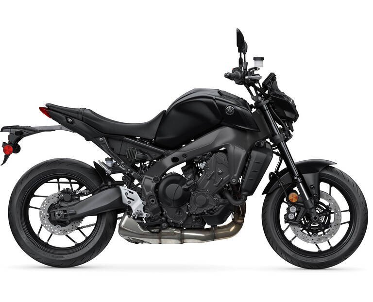 2023 Yamaha MT-09 Matte Raven Black