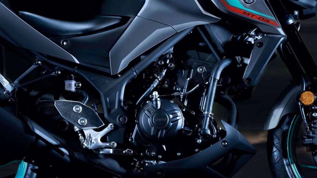 2023 Yamaha MT 03 Matte Raven Black