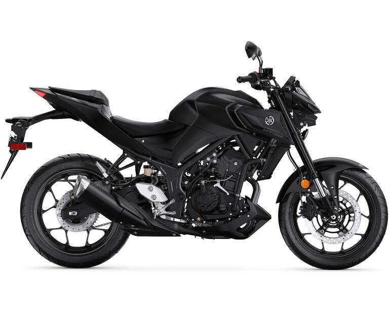 2023 Yamaha MT-03 Matte Raven Black