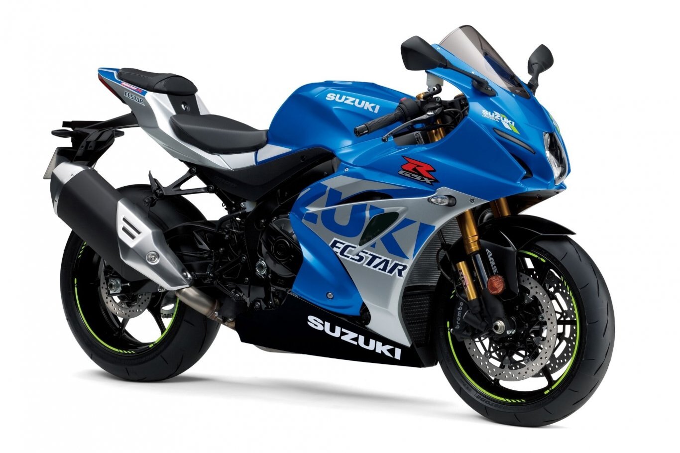 2023 Suzuki GSX-R1000R Metallic Triton Blue/ Metallic Mystic Silver