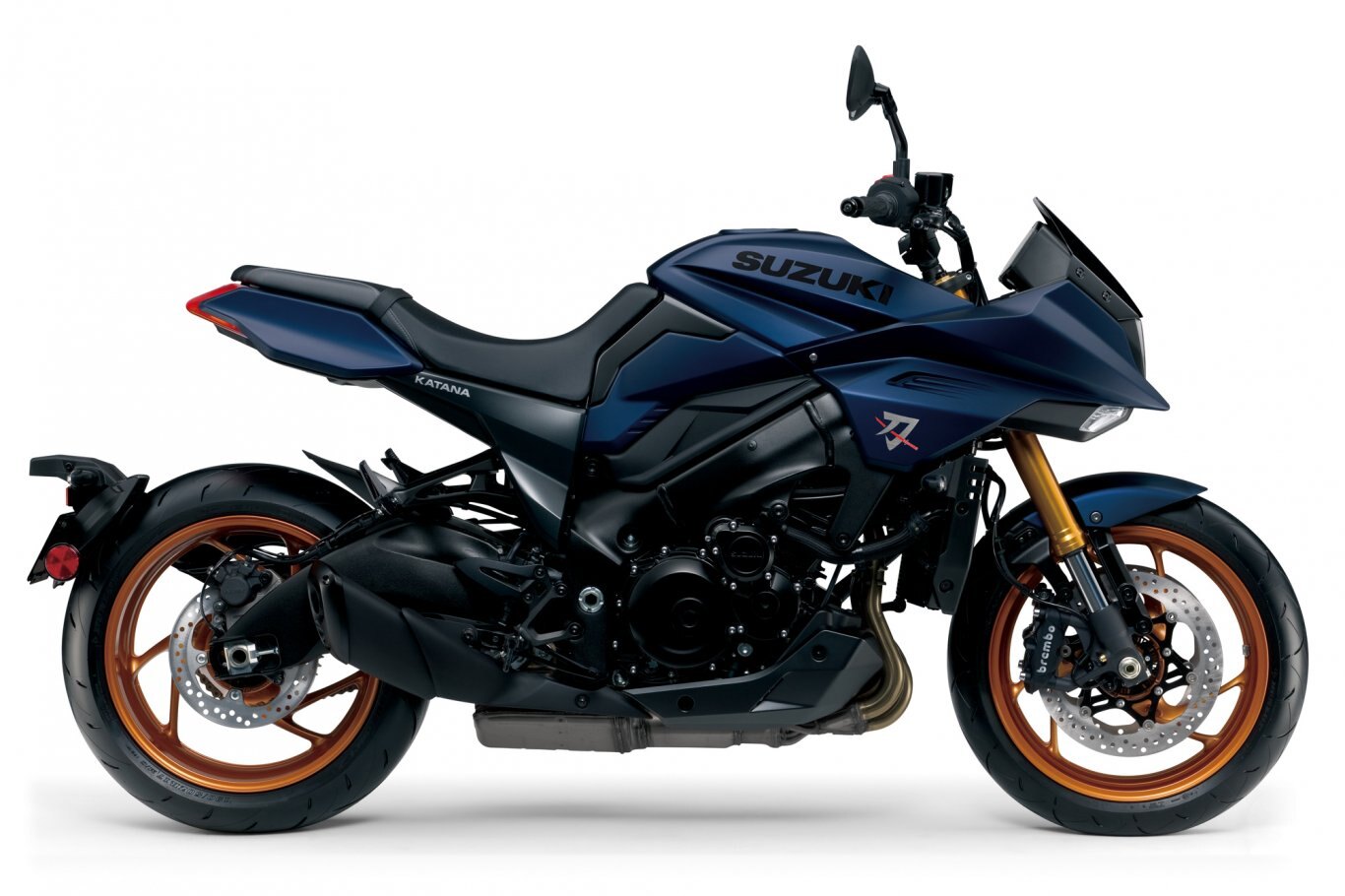 2023 Suzuki KATANA Metallic Mat Stellar Blue