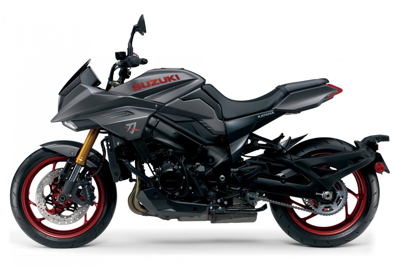 2023 Suzuki KATANA Solid Iron Gray