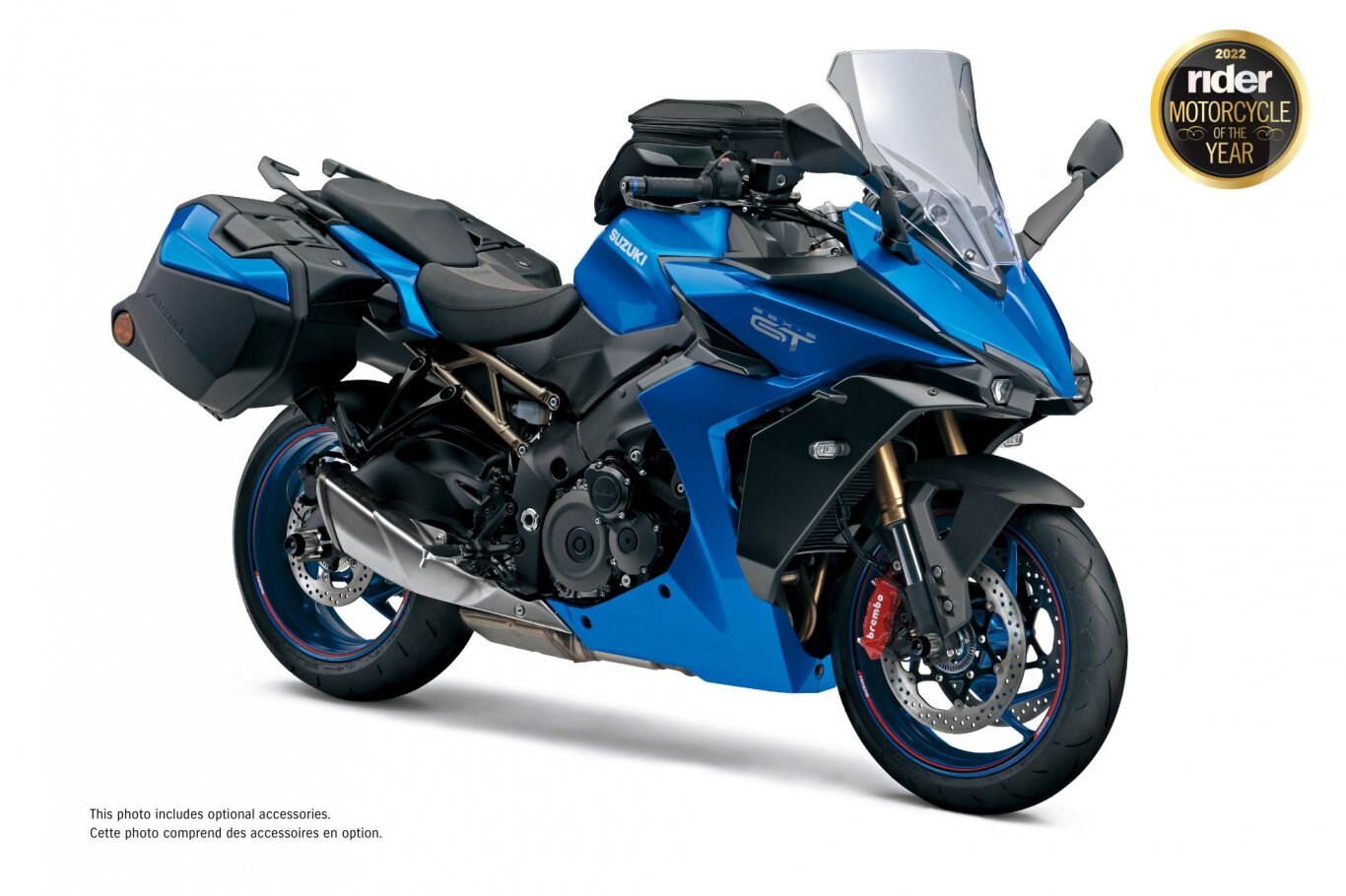 2023 Suzuki GSX-S1000GTA Metallic Triton Blue