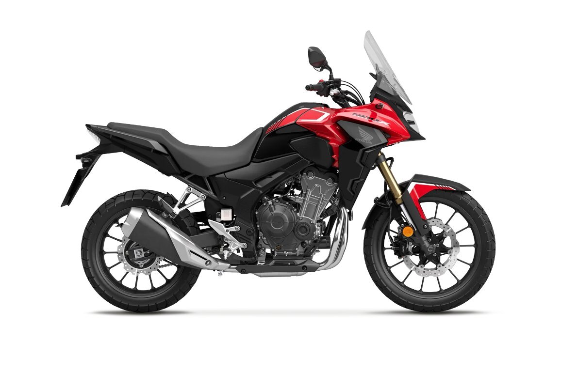 2023 Honda CB500X Grand Prix Red With Black Trim